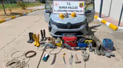 Bursa'da defineciler 35 metrelik tünel kazarken suçüstü yakalandı