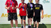 Osmaniyeli özel sporcular Konya’da kürsüden inmedi