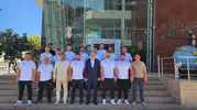 Gölcük pehlivanları er meydanına çıkmak için Edirne yoluna düştü