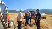 Hasat mevsiminde yangın riski için jandarmadan kritik uyarılar