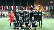 Yenipazar’da halı saha turnuvasında dostluk kazandı