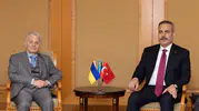 Hakan Fidan Ukrayna mesaisinde Kırım Tatarlarıyla bir araya geldi