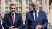 Hakan Fidan Kiev'de savaş kurbanlarını andı