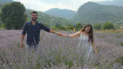Adana'nın dağ köyleri mor renge boyandı