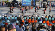 Bayburt 11 ülkenin dansıyla renklendi