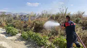 Burdur Kışla Mahallesi’nde yangın 20 dönümü yok etti