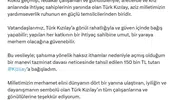 Adalet Bakanı Gürlek kazandığı tazminatı Kızılay’a bağışladı