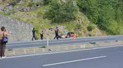 Zonguldak Kozlu yolunda feci kaza Yaşlı çift hayatını kaybetti
