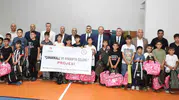 Hakkari Bağışlı köyünde çocuklara yeni eğitim ve spor rotası
