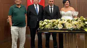 Denizli basın dünyasında nikah heyecanı