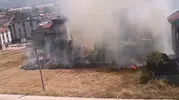 İnegöl'de dikkatsizlik 20 dönüm araziyi küle çevirdi