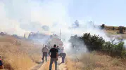 Sivas Suşehri’nde çıkan yangın bağ evlerine ulaştı