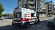 Adıyaman merkezde motosiklet devrildi bir kişi hastaneye kaldırıldı