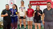 Niğdeli sporcular Malatya’dan madalyaları topladı