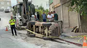 Samsun’da forklift kazası iki kişiyi hastanelik etti