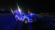 Şırnak Silopi yolunda gece vakti kamyonet kazası
