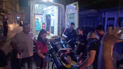 Söke sokaklarında aranan şahıs operasyonu bekçiyi hastanelik etti