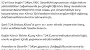 Kıbrıs Barış Harekatı'nın 52'nci yılı kutlanıyor