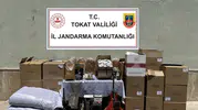 Tokat’ta kaçak tütün baskını 4 kişi yakalandı