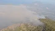 Kaş ormanlarındaki alevlerin şiddeti kontrol altına alındı