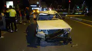 Manavgat'ta trafik kazası İki kişi hastanelik oldu