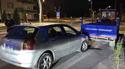 Bolu'da gece vakti park halindeki römorka çarptı