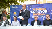 Yeşilyurt'ta halkın talepleri doğrudan başkana ulaştı