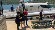 Fethiye açıklarında acil durum İki kişi denizden kurtarıldı