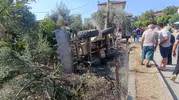 Antalya’da iş makinesi kazası 36 yaşındaki sürücü hayatını kaybetti