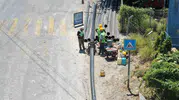 Söke Sarıkemer’de içme suyu hattı yenilendi
