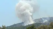 Antalya Kaş'ta orman yangını ile mücadele ikinci gününde