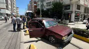 Eskişehir’de tramvay hattındaki kaza ulaşımı kilitledi