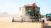 Gaziantep Şahinbey’de buğday hasadı yüzleri güldürdü