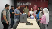 Liseliler yaz tatilinde yapay zeka ve robotik dünyasına adım atıyor