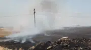 İslahiye’de yakılan anız 3 kişiyi karakolluk etti