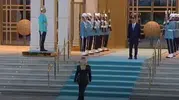 Erdoğan Külliye’de liderleri ağırladı