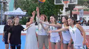 Sinop sokakları 15 ülkeden gelen basketbolcularla şenleniyor