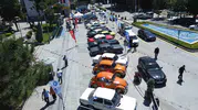 Çorum sokaklarında yarım asırlık otomobil şöleni