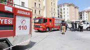Cam önündeki kağıt havlular marketi yakıyordu
