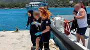Datça açıklarında gezi teknesinde acil sağlık alarmı