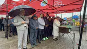 İHA saldırısında yaralanan Zonguldaklı denizci son yolculuğuna uğurlandı