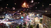 Çorumlular Hitit Festivali ile geceyi aydınlattı