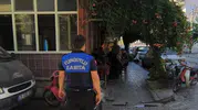 Turgutlu’da kaldırımı işgal eden kahvehanelere zabıta engeli