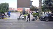 Efeler’de motosiklet kazası İki sürücü yaralandı