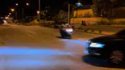 Kırıkkale’de motosiklet kazası kamerada