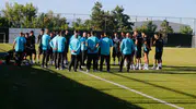 Erzurumspor yeni sezon hazırlıkları için sahaya iniyor
