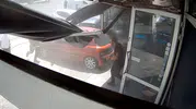 Mamak'ta otobüs kazası dehşeti kamerada