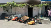 Samsun Canik’te korkutan ev yangını