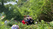 Giresun'da araç şarampole uçtu 2 can kaybı