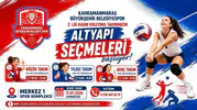Kahramanmaraşlı genç voleybolcular için profesyonel sahne vakti